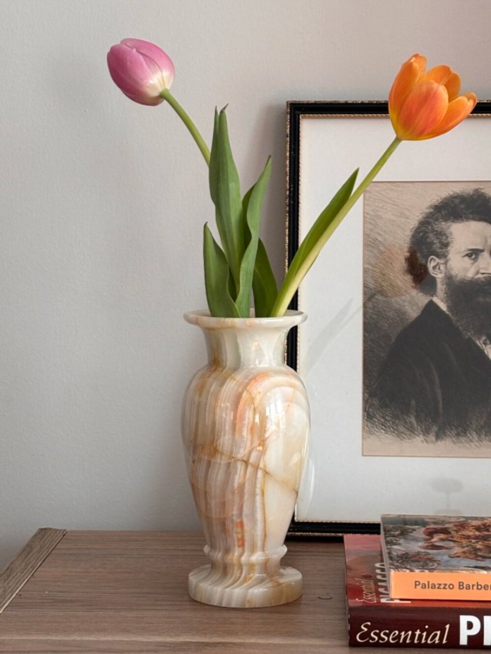 Vintage Onyx Vase